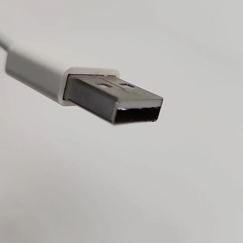White USB to Micro USB Cable